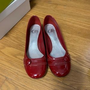 Gianni Bini Red Patent Leather Shoes